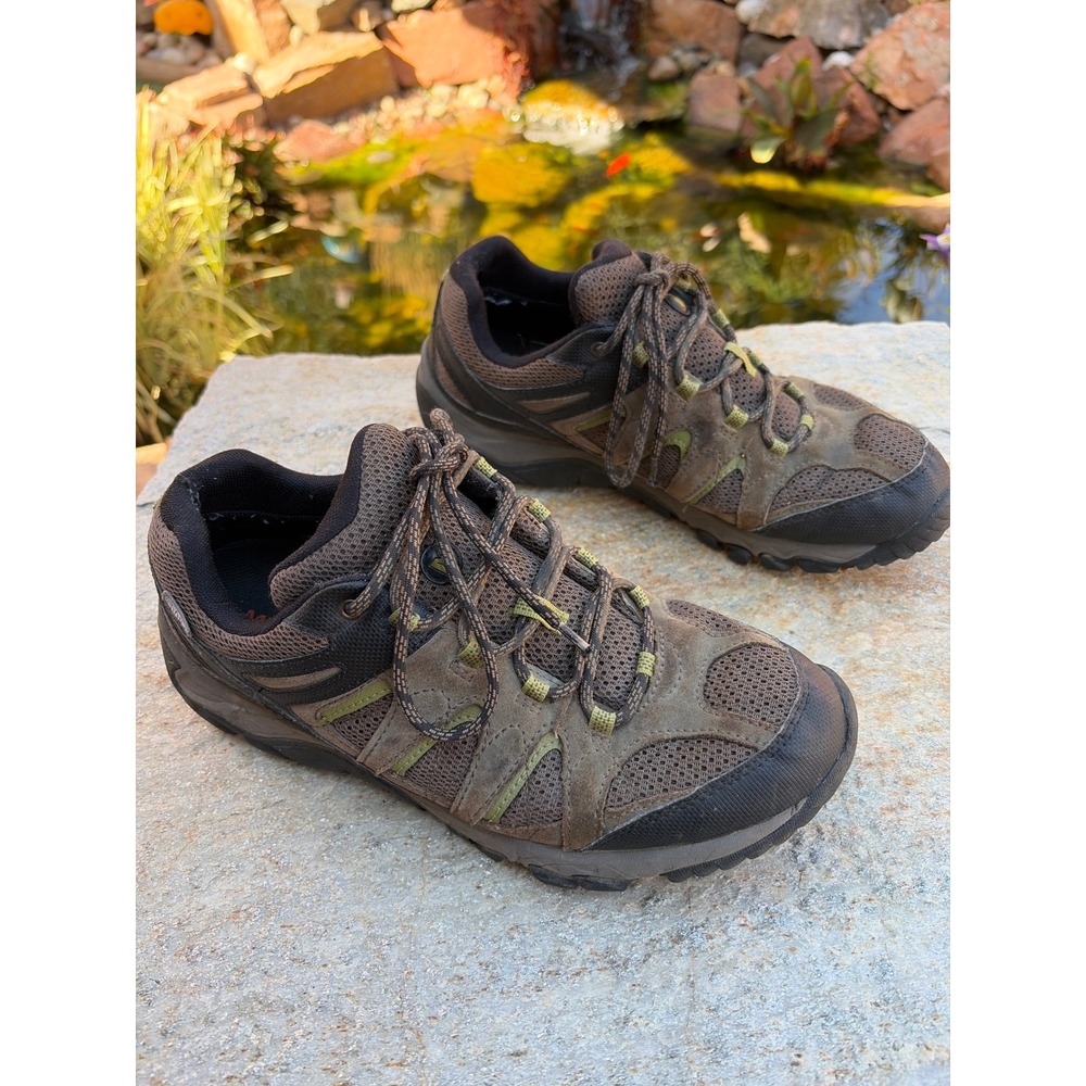 Merrell Outmost Ventilator Hiking Shoes Mens 9.5 Boulder Brown J09539 Low Top - Picture 7 of 9